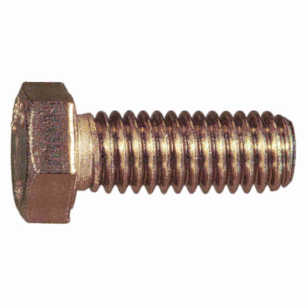 Midwest Fastener 316, 3/8"-16 Hex Head Cap Screw, Plain Stainless Steel, 1 in L, 8 PK 932182